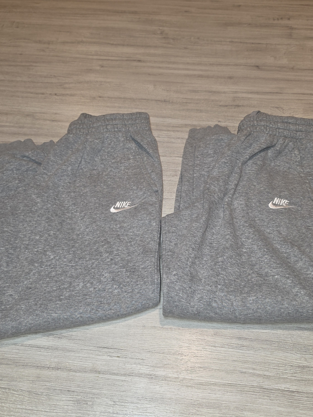 Nike Fleece Joggers Sweatpants Bundle Unisex Youth Gray Size XL